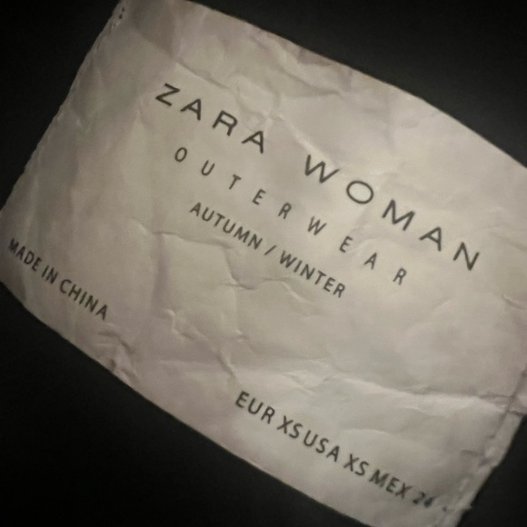 Zara hoodie fur coat - Picture 2 of 4